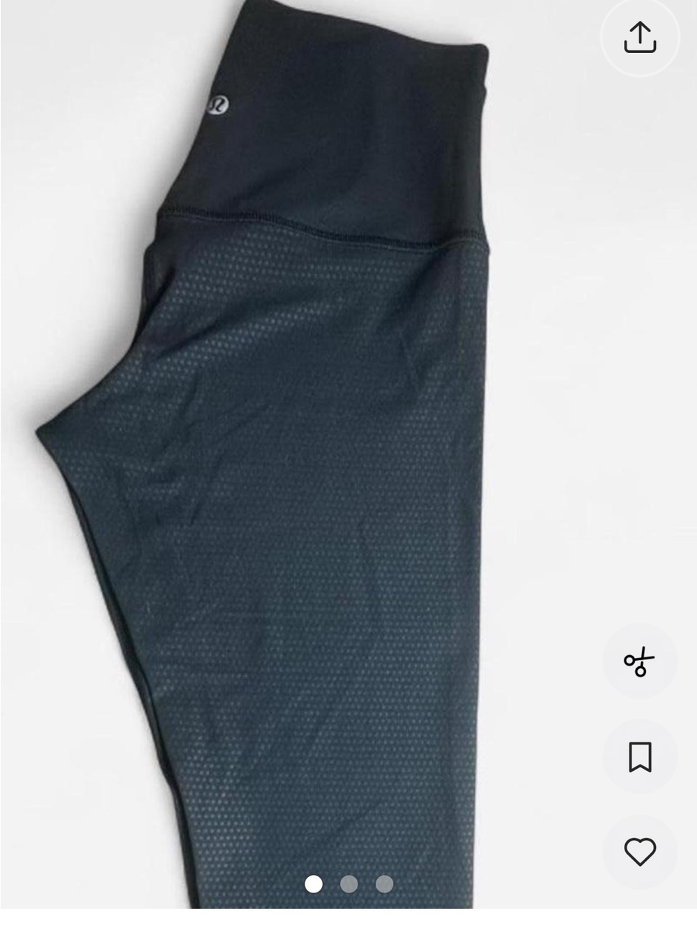 lululemon athletica Black High-Rise Leggings